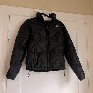 North Face Goose Down Black Jacket S